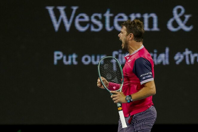 Stanas Wawrinka | Scanpix nuotr.