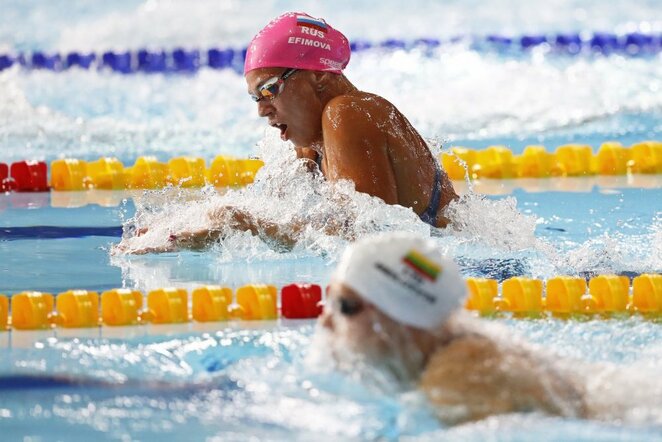 Julija Jefimova ir Rūta Meilutytė | Scanpix nuotr.