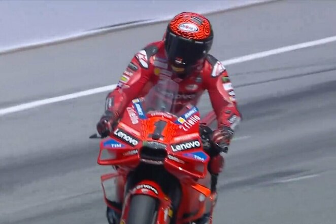 Francesco Bagnaia | „Stop“ kadras