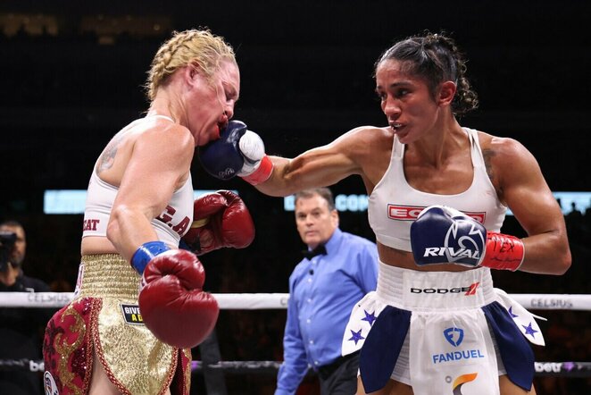 Heather Hardy prieš Amandą Serrano | Scanpix nuotr.