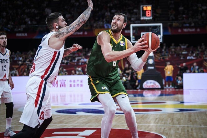 Prancūzija – Australija rungtynių akimirka | FIBA nuotr.