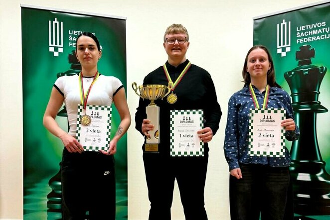 Čempionato prizininkės | Organizatorių nuotr.
