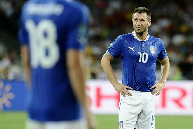 Antonio Cassano | Scanpix nuotr.