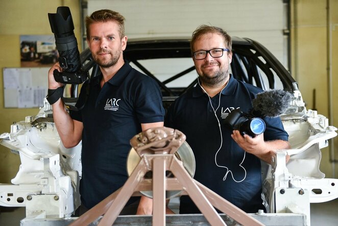 Vytautas Pilkauskas ir Tomas Žekonis | Vytauto Pilkausko nuotr.