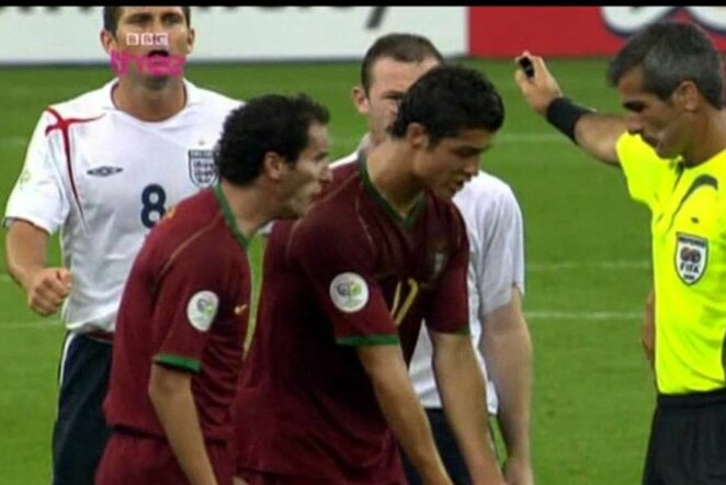 2006 m. pasaulio čempionato ketvirtfinalis | „Stop“ kadras