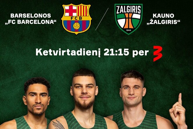 „Barcelona“ – „Žalgiris“ | Organizatorių nuotr.
