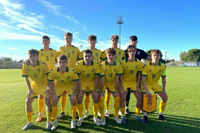 Lietuvos U-19 futbolo rinktinė | lff.lt nuotr.