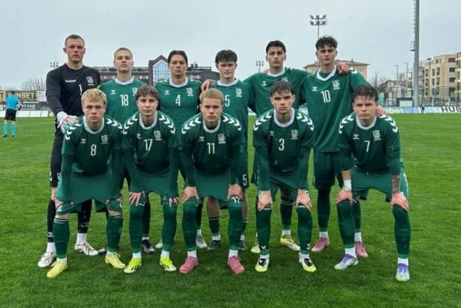 Lietuvos U-17 futbolo rinktinė | lff.lt nuotr.