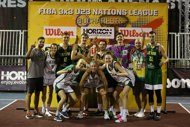 Lietuvos vaikinų ir merginų 3x3 krepšinio rinktinės | FIBA nuotr.