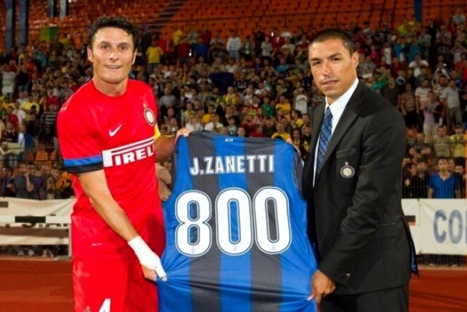Javieras Zanetti (kairėje) | inter.it nuotr