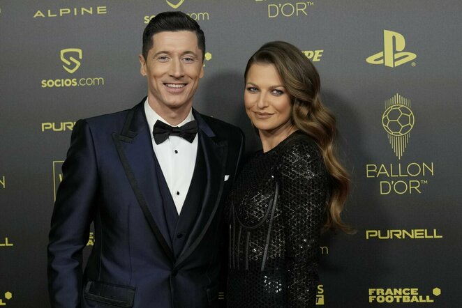 Robertas Lewandowskis ir Anna Lewandowska | Scanpix nuotr.