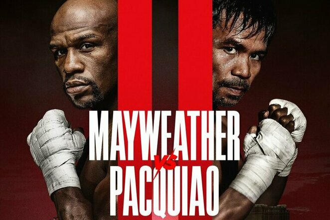 Floydas Mayweatheris – Manny Pacquiao | Organizatorių nuotr.