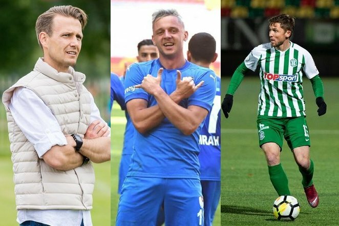 R.Garastas, A.Novikovas, S.Mikoliūnas futbolas.lt fotomontažas