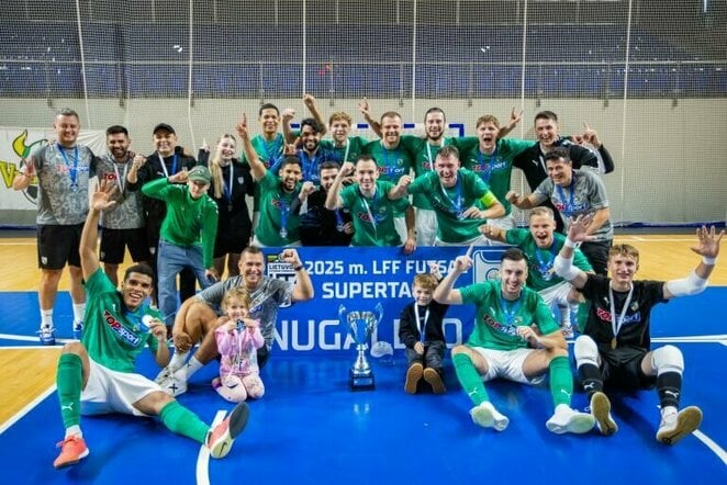 „Kauno Žalgirio“ futsal komanda | lff.lt nuotr.
