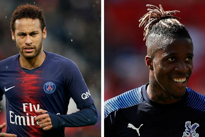 Neymaras ir Wilfriedas Zaha | Scanpix nuotr.
