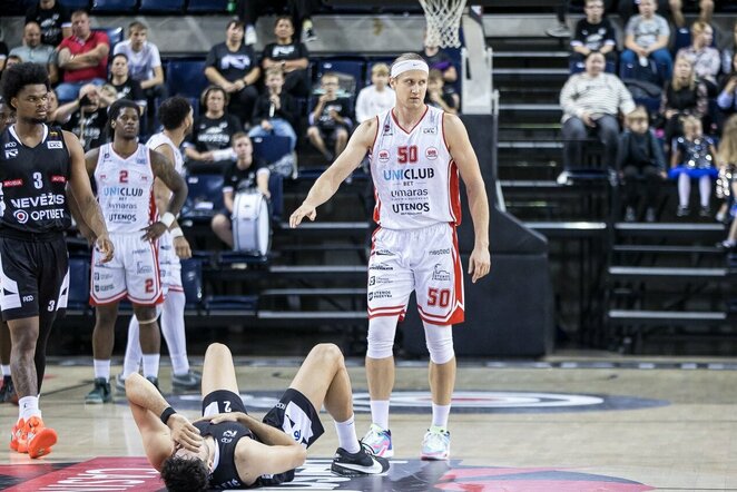 „Nevėžis–Optibet“ – „Uniclub Bet - Juventus“ rungtynių akimirka | Betsafe-LKL nuotr.