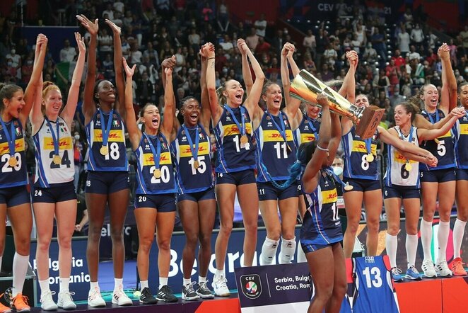 Italijos moterų tinklinio rinktinė | CEV nuotr.