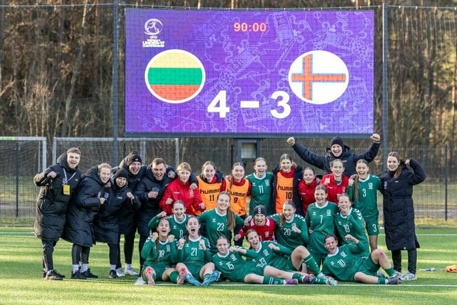 Lietuvos WU-17 futbolo rinktinė | lff.lt nuotr.