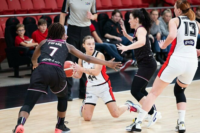„Kibirkšties“ ir „Union Feminine“ rungtynės | FIBA nuotr.
