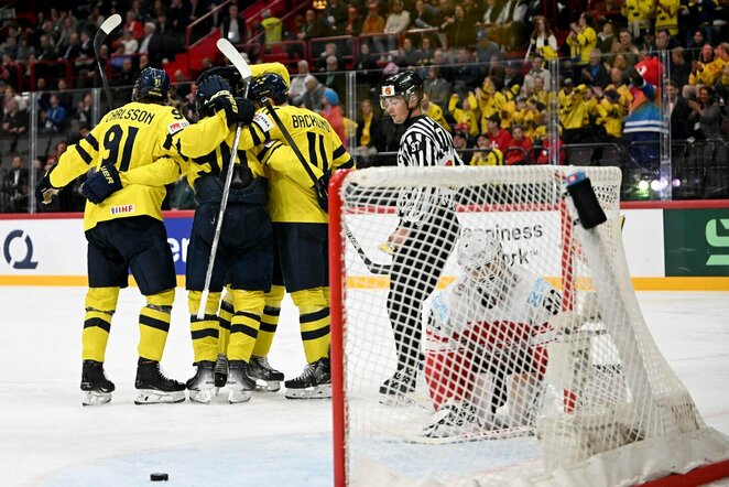 Švedijos ledo ritulio rinktinė | Scanpix nuotr.