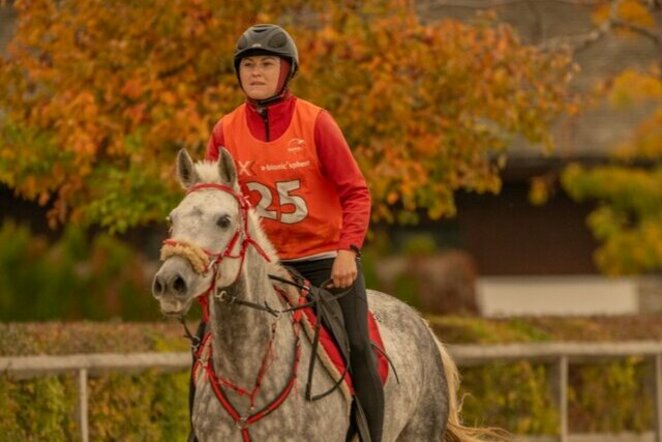 Ugnė Zalieckienė su Prada (Juraj Kubinec nuotr.) | Organizatorių nuotr.