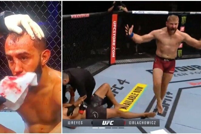 Dominickas Reyesas ir Janas Blachowiczius | „Twitter“ nuotr.