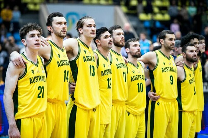 Australijos rinktinė | FIBA nuotr.