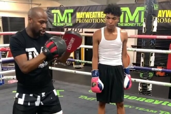 Floydas Mayweatheris ir Koraunas Mayweatheris | Instagram.com nuotr