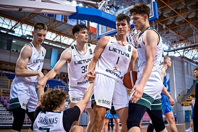 Lietuvos U20 rinktinė | FIBA nuotr.