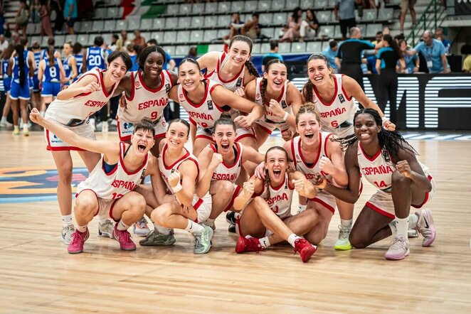 Ispanijos U20 merginų krepšinio rinktinė | FIBA nuotr.