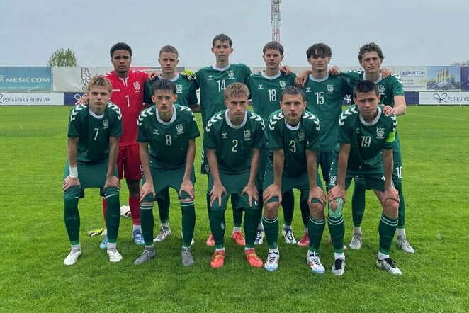 Lietuvos U-16 futbolo rinktinė | lff.lt nuotr.