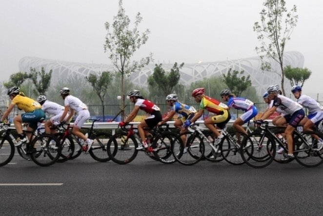Dviračių lenktynės | Xinhua/Photoshot nuotr. 
