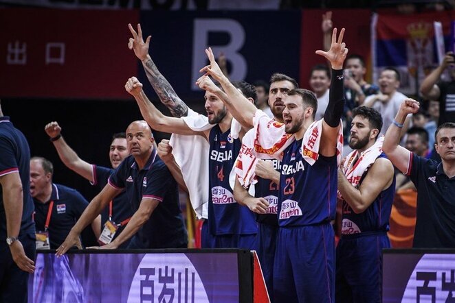 Serbijos krepšininkai | FIBA nuotr.