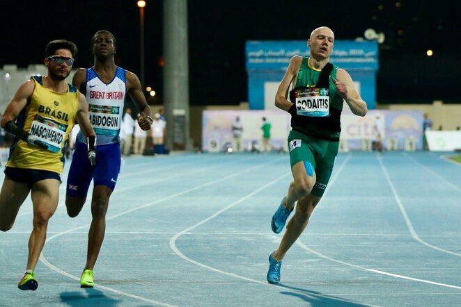 100 m bėgimo atranka l Parateam nuotr.