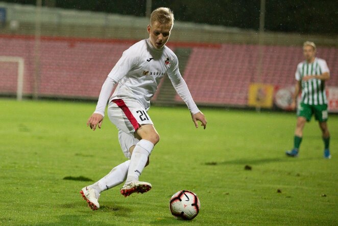 „Sūduvos“ ir „Žalgirio“ rungtynės Mariaus Vizbaro / BNS foto nuotr.