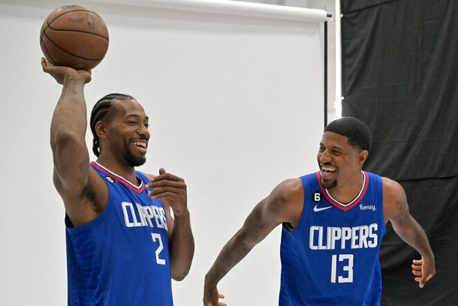 Kawhi Leonardas, Paulas George'as | Scanpix nuotr.