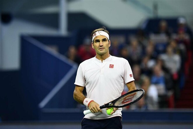 Borna Čoričius prieš Rogerį Federerį | Scanpix nuotr.