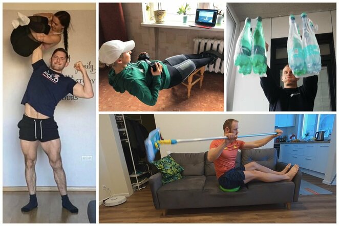 Kaip laiką karantine leidžia Lietuvos sportininkai? | asmeninio archyvo nuotr.