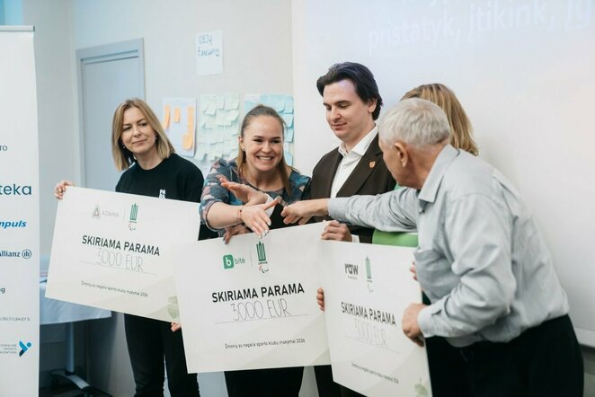 Žmonių su negalia sporto klubai stiprina savo ateitį | Manto Repečkos nuotr.