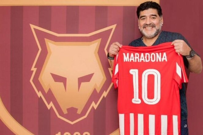Diego Maradona | klubo nuotr.