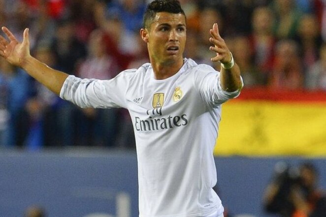 Cristiano Ronaldo įmušti įvarčio nesugebėjo | AFP/Scanpix nuotr.