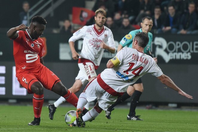 „Rennes“ - „Bordeaux“ rungtynių akimirka | Scanpix nuotr.