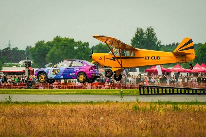 Šeinauskai atvyksta gerinti rekordų į „Baltic International Airshow 2025“ | Organizatorių nuotr.