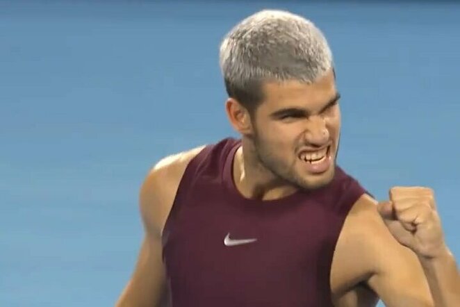 Carlosas Alcarazas | „Stop“ kadras