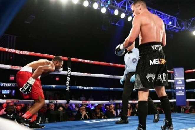 Oleksandras Gvozdykas prieš Doudou Ngumbu | „Top Rank“ nuotr.