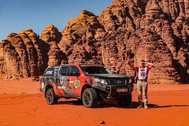 Iš Saudo Arabijos sugrįžo lietuviška Dakaro technika | iGo2Dakar nuotr.