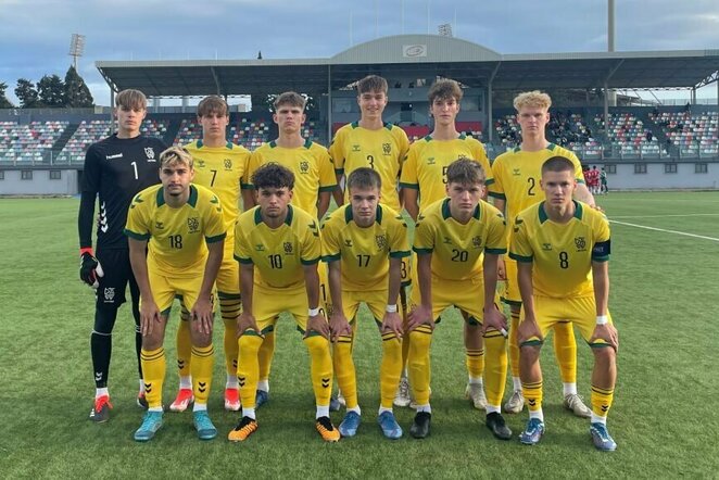 Lietuvos U-18 futbolo rinktinė | lff.lt nuotr.