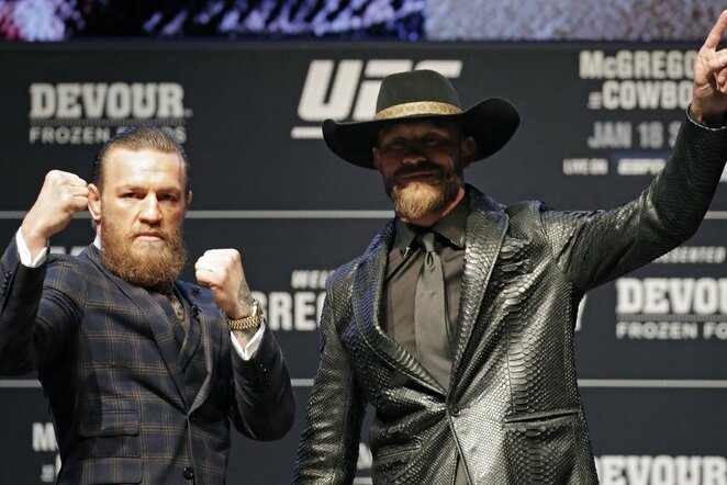 Conoras McGregoras ir Donaldas Cerrone'as | Scanpix nuotr.