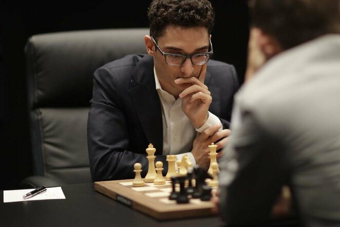 Magnusas Carlsenas prieš Fabiano Caruaną | Scanpix nuotr.
