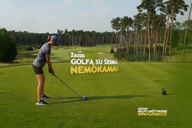 Lietuvos golfo atvirų durų diena | Organizatorių nuotr.